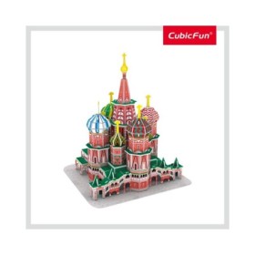 Cubic Fun - Puzzle 3D Catedrala St. Basil (Nivel Mediu 92 Piese) Cubic Fun - 1